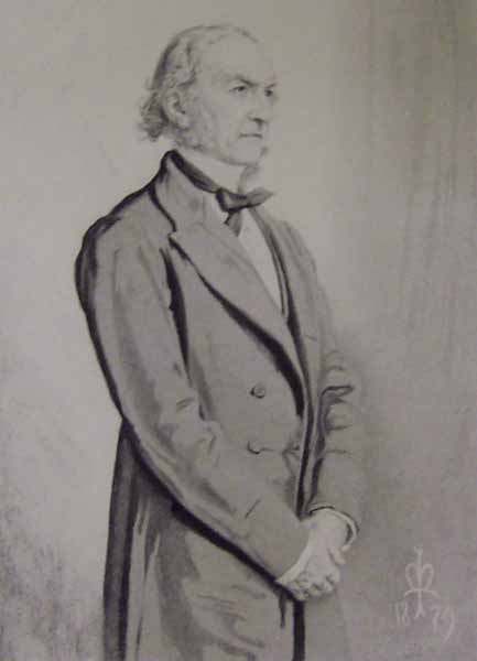 portrait of the Rt. Hon. W.E.Gladstone